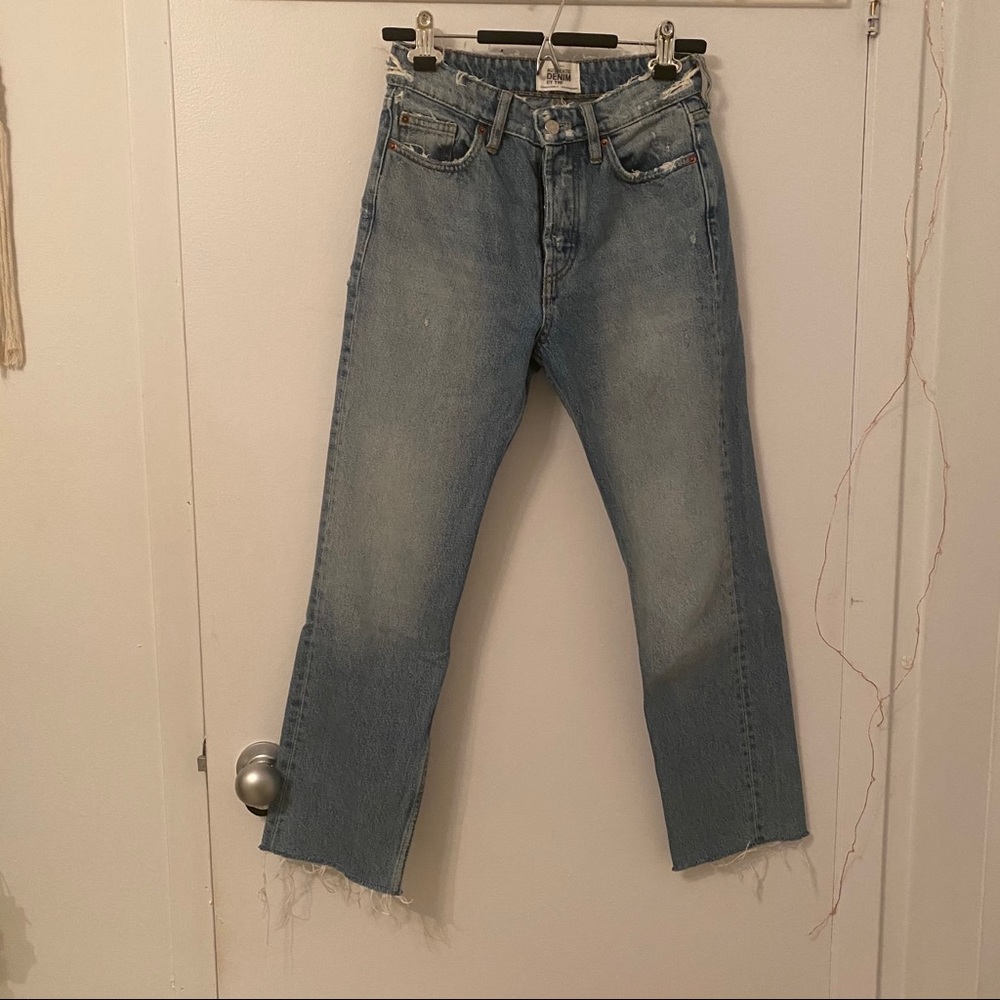 ZARA STRAIGHT LEG JEANS - Picture 2 of 3